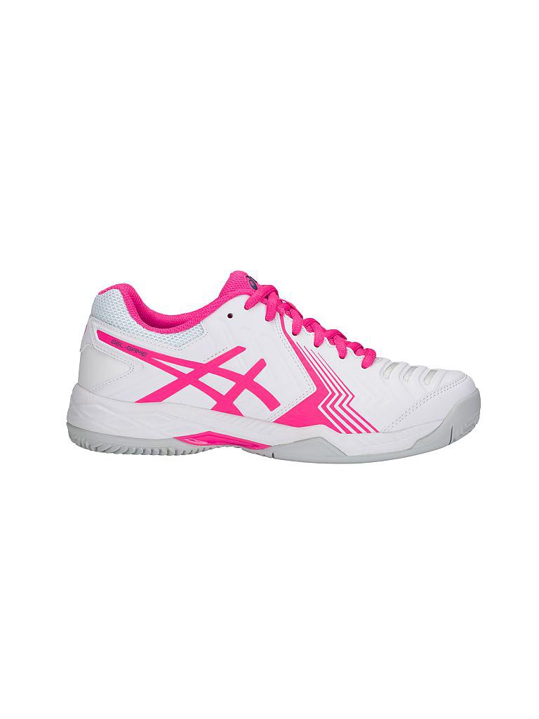 ASICS Damen Tennisschuh Gel Game 6 Clay weiB